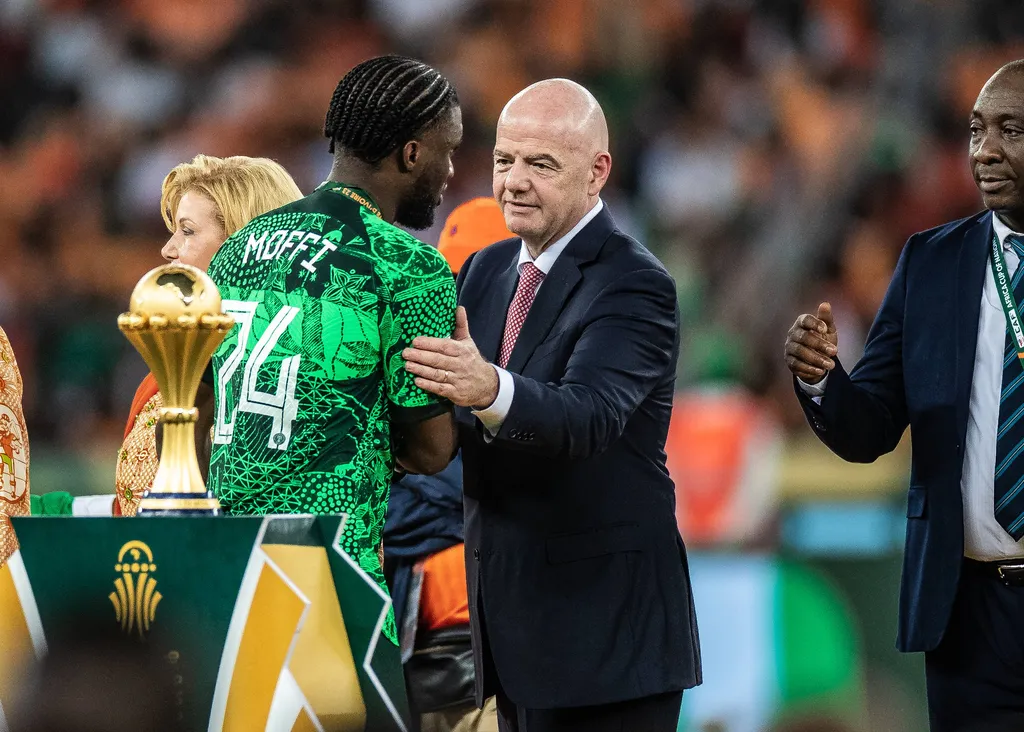 NIGERIA VS COTE D IVOIERE , FOOTBALL, AFRICAN CUP OF NATIONS, FINAL, SINGLE LEG Abidjan Stade Olympique Alassane Ouattar Abidjan Ivory Coast 