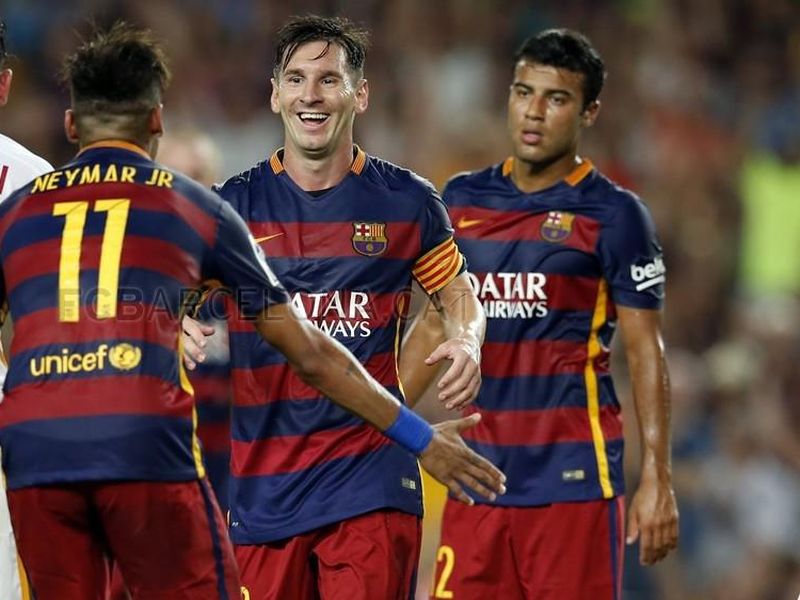 Barcelona 3-0 Roma - Match Report