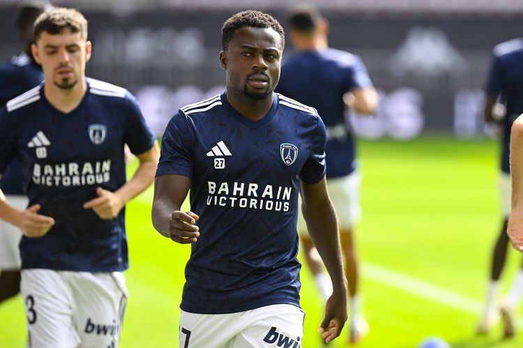 Nigeria and Paris FC forward Moses Simon