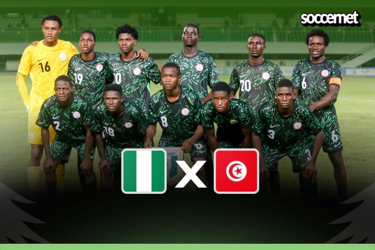Nigeria vs Tunisia: Flying Eagles kick off U20 AFCON 2025 in Cairo – Follow LIVE updates