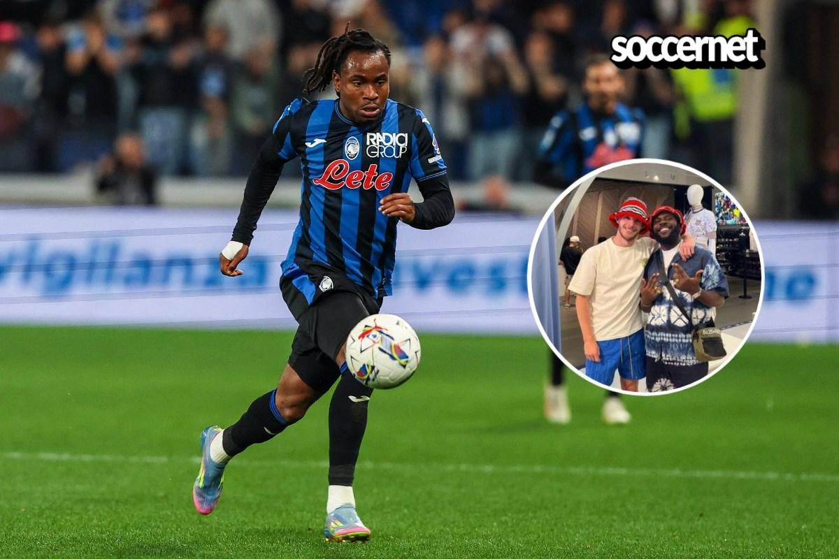 Ademola Lookman in action for Atalanta