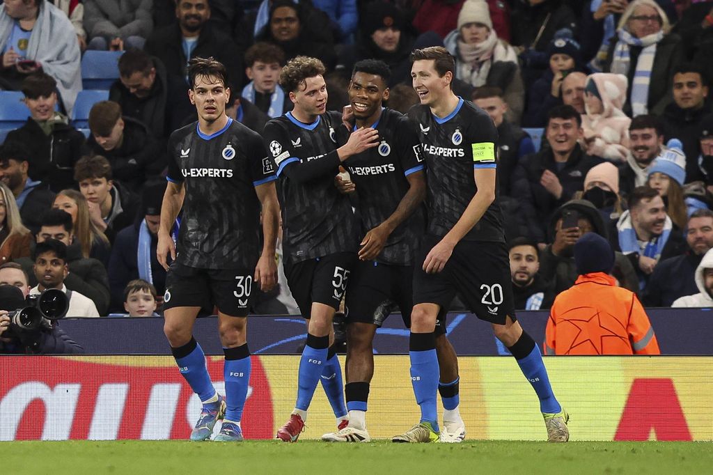 Raphael Onyedika elated with goal at Manchester City, despite Club Brugge's loss