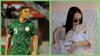‘First daughter’ – What Super Eagles star Bruno Onyemaechi named his child with Ines Fontes