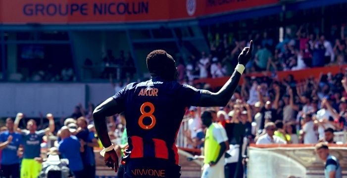“We played on a potato field” – Montpellier boss laments after Adams matched Osimhen’s Ligue 1 feat