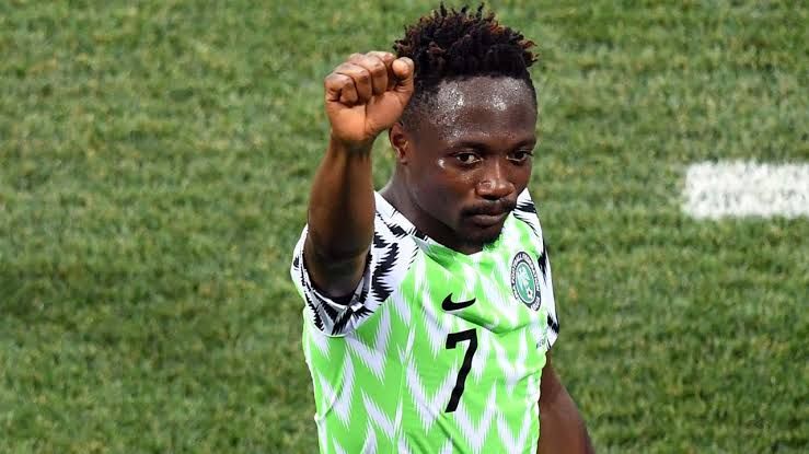 Super Eagles captain Ahmed Musa