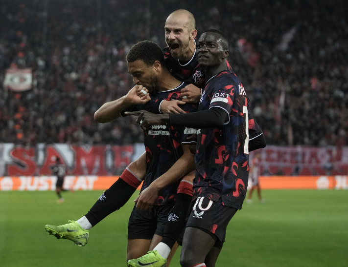 “Should give us confidence” – Super Eagles striker delighted with Rangers’ crucial away point at Olympiacos