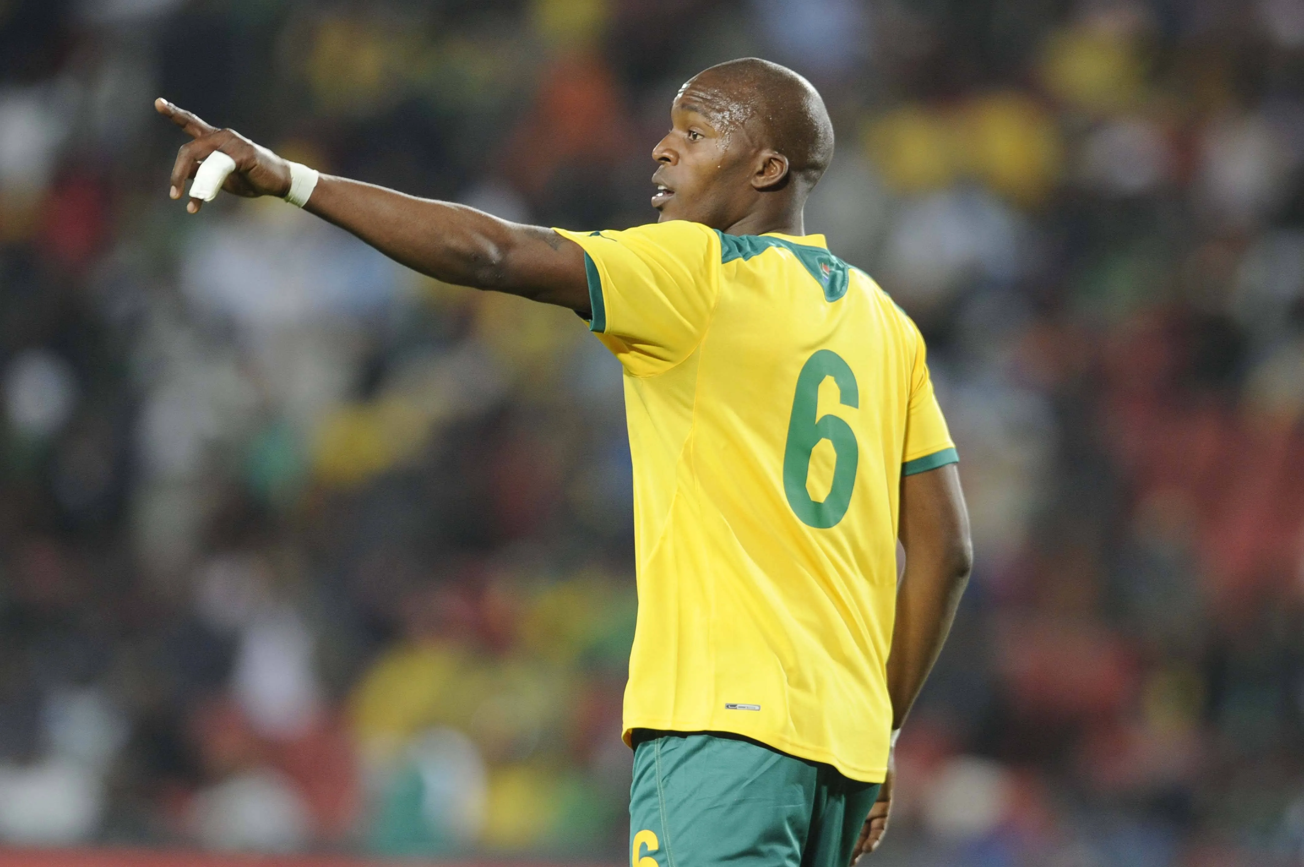 Morgan Gould in action for the South Africa National team