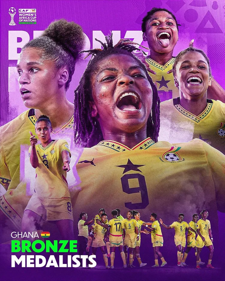 WAFCON 2024 bronze medalists: Ghana