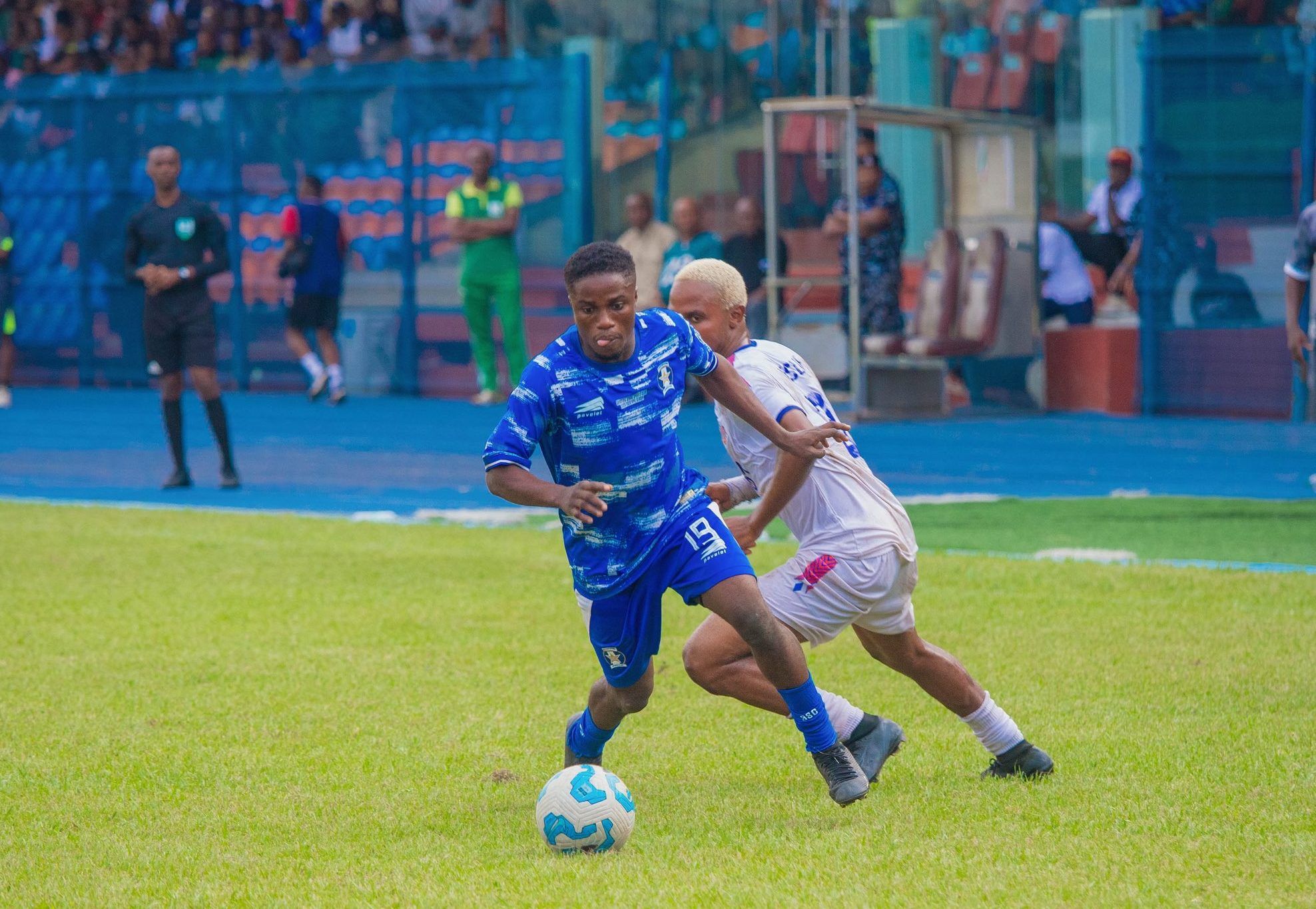 Ayodele Ismail at Shooting Stars