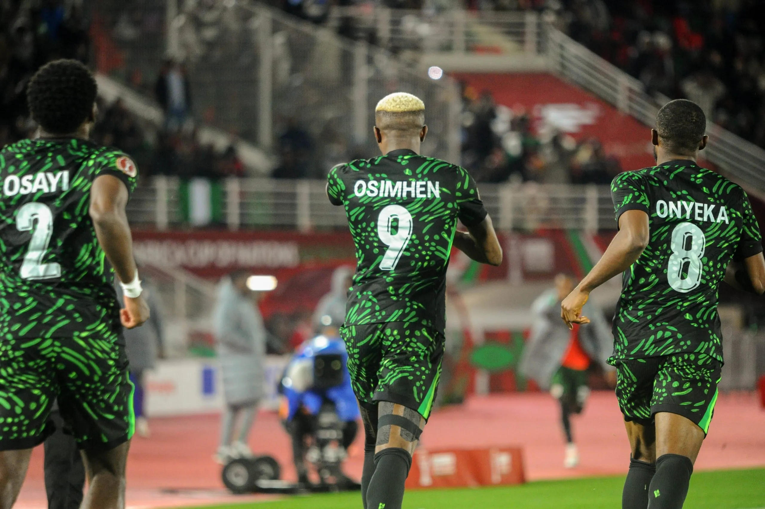 Osayi-Samuel, Victor Osimhen, Frank Onyeka 