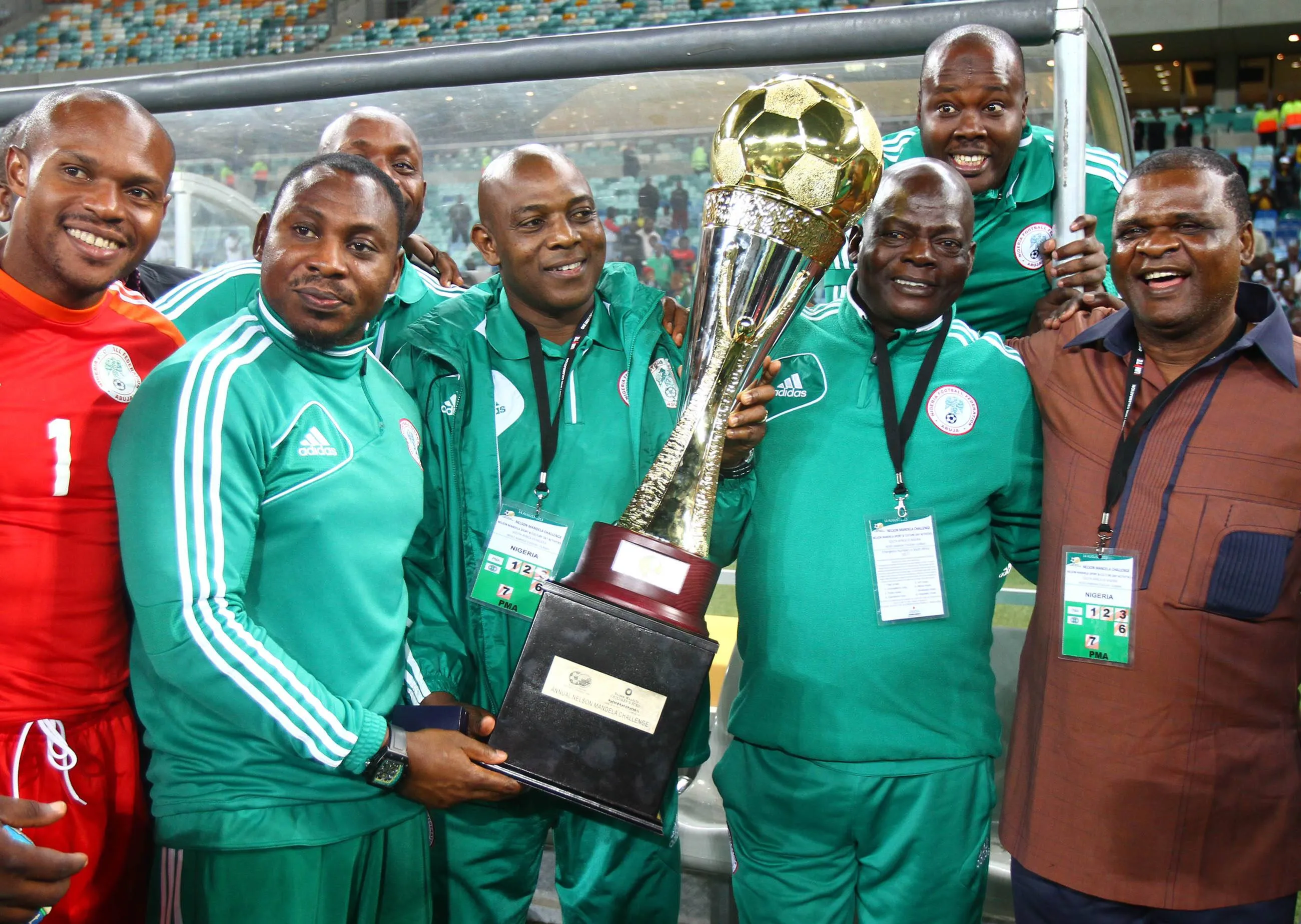 Super Eagles coaches led by Stephen Keshi