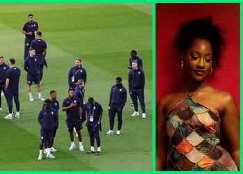 Watch: Two England stars enjoy Tems’ “Love Me Jeje” ahead of Euro 2024 final vs. Spain