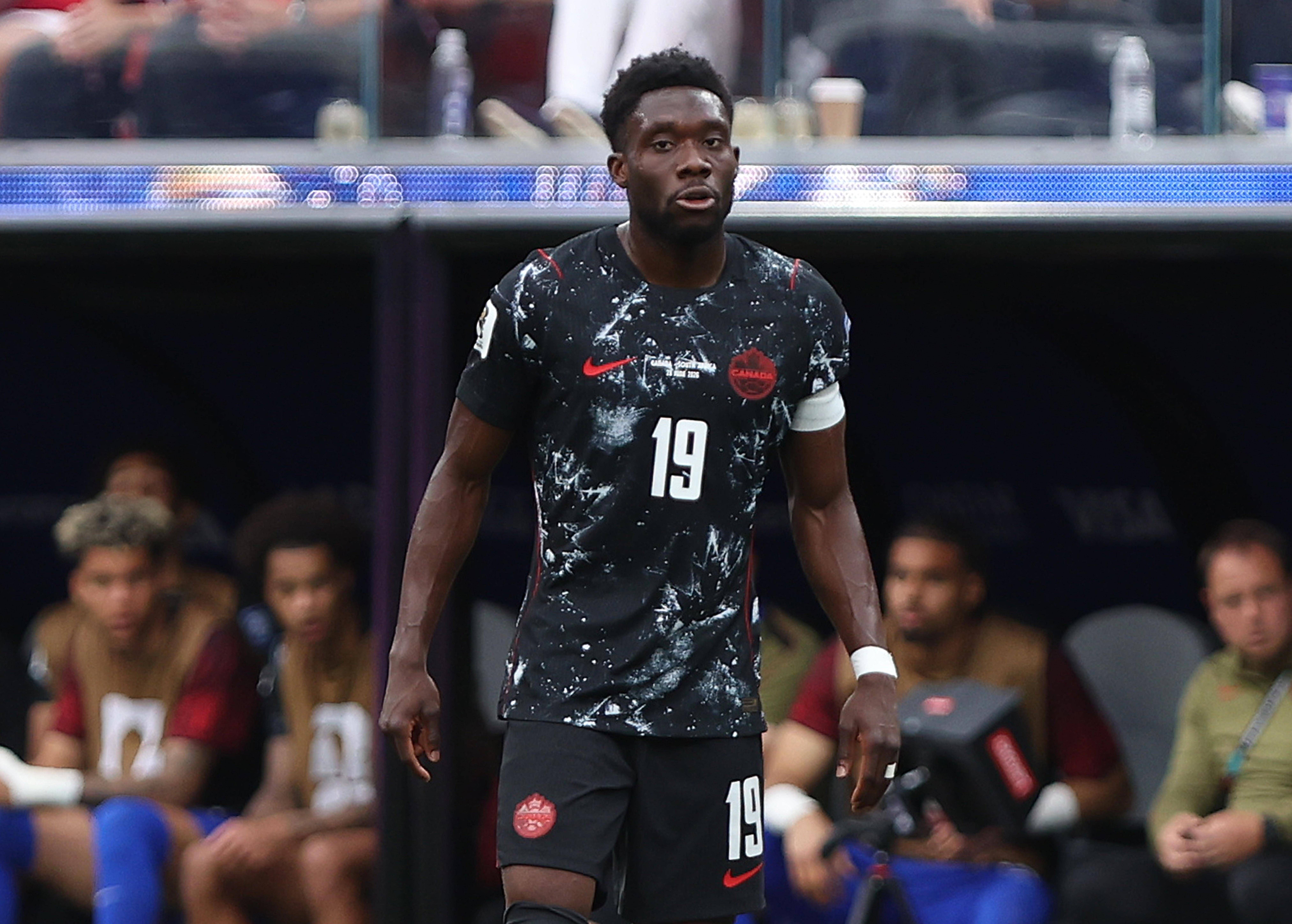 Alphonso Davies of Canada national team