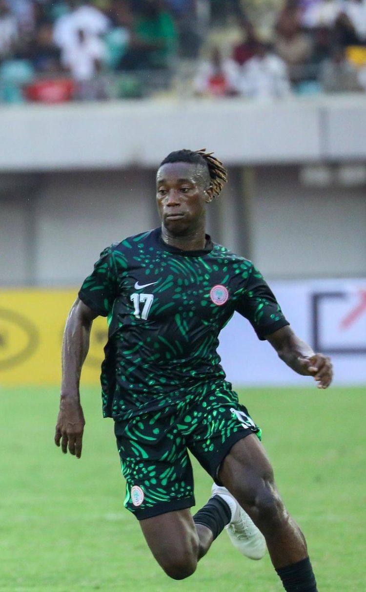 “I will show Nigeria”- left-footed Super Eagles star sends clear message to Rwanda and Zimbabwe