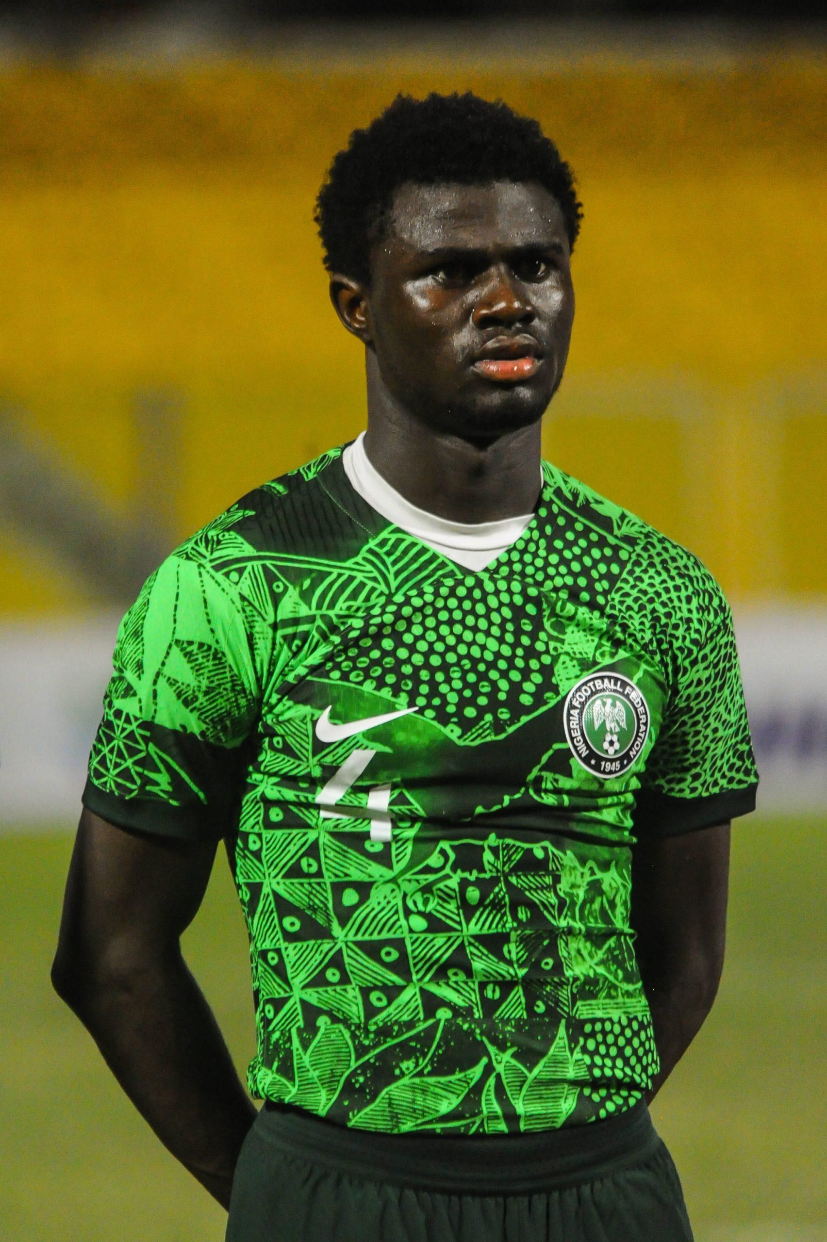Daniel Daga of Nigeria during the 13th African Games Ghana 2023 match between Nigeria and South Sudan at Accra