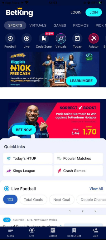BetKing App Download Guide & Review for Android & iOS