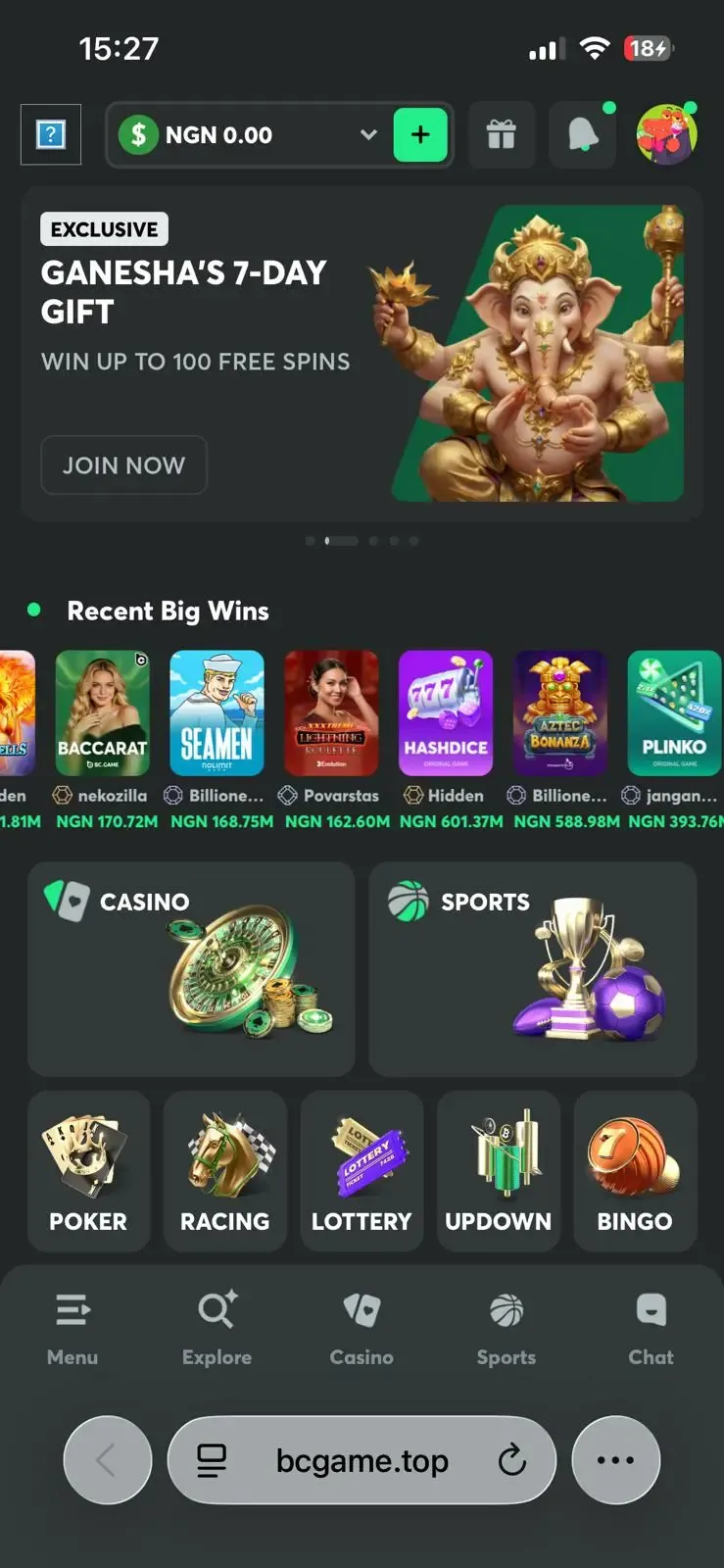 BC Game App for Android & iOS 2026