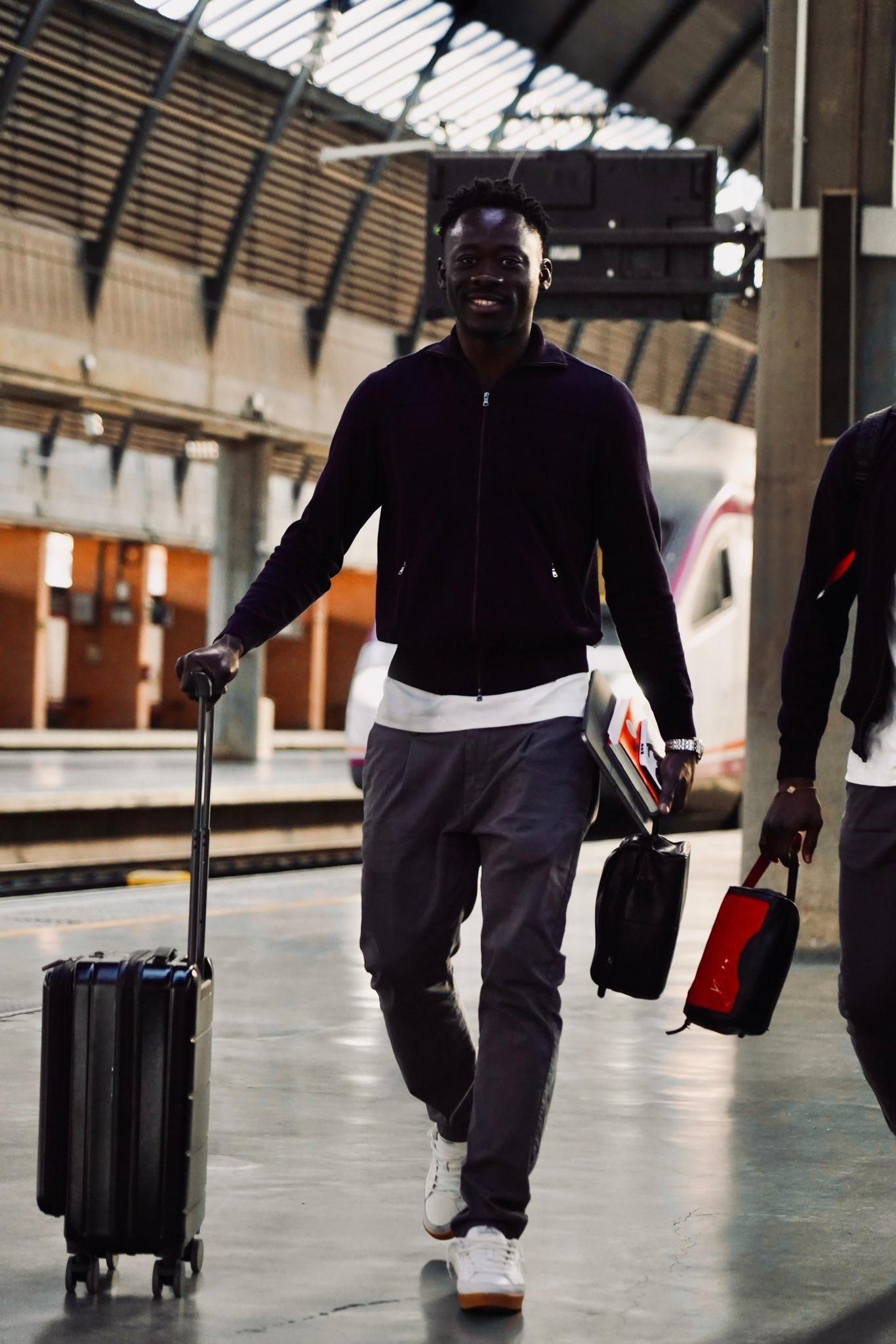 Akor Adams in trainig at Sevilla (Photo credit: Imago)
