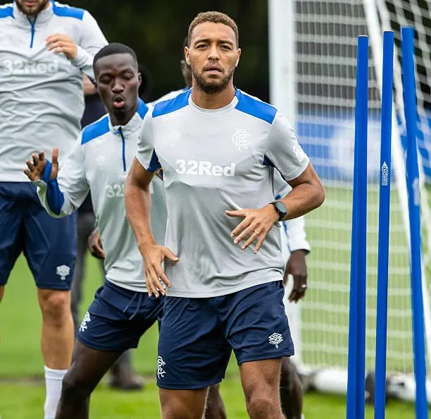 Nigeria and Glasgow Rangers striker Cyriel Dessers 