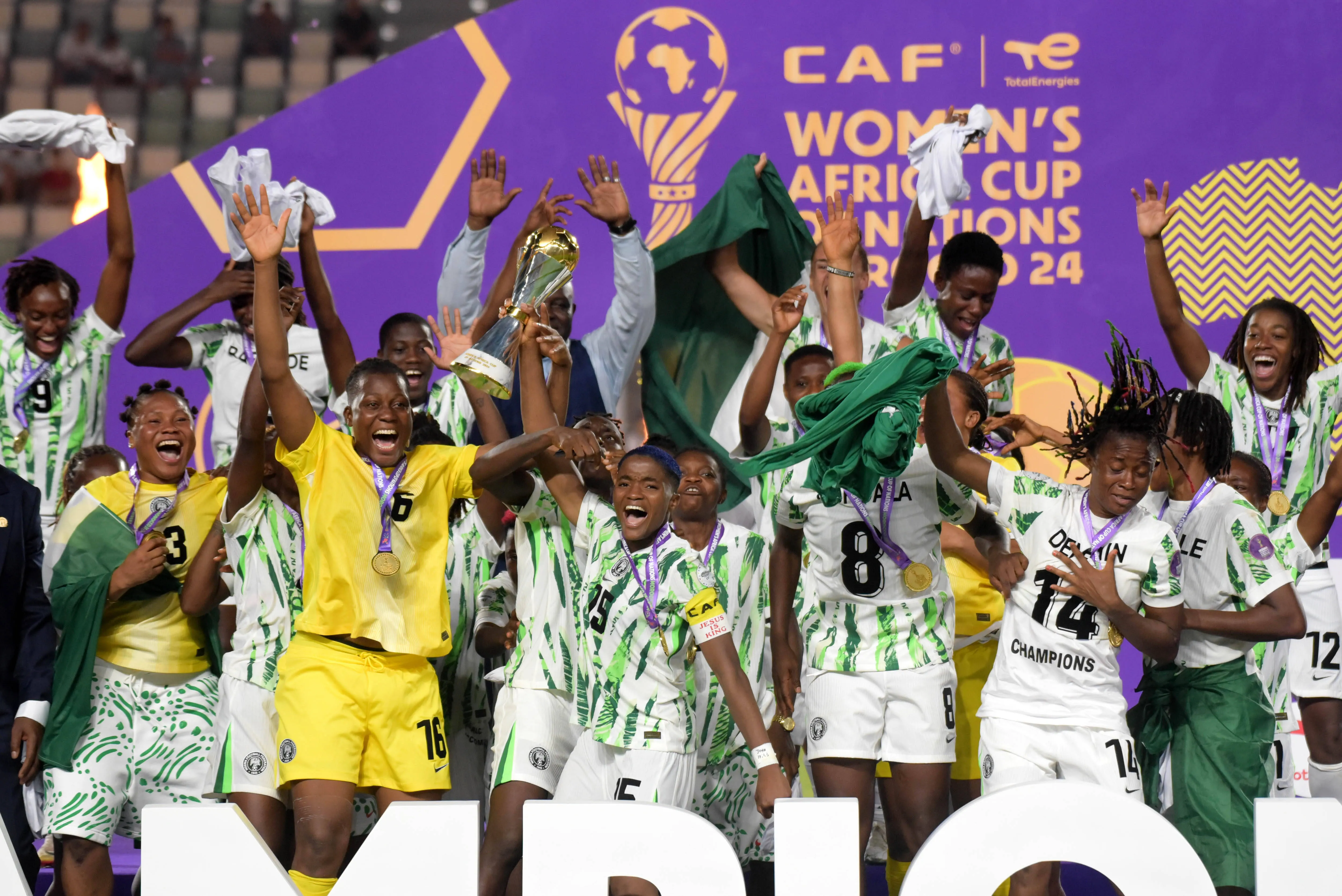 Nigeria Super Falcons, WAFCON 2024 champions 