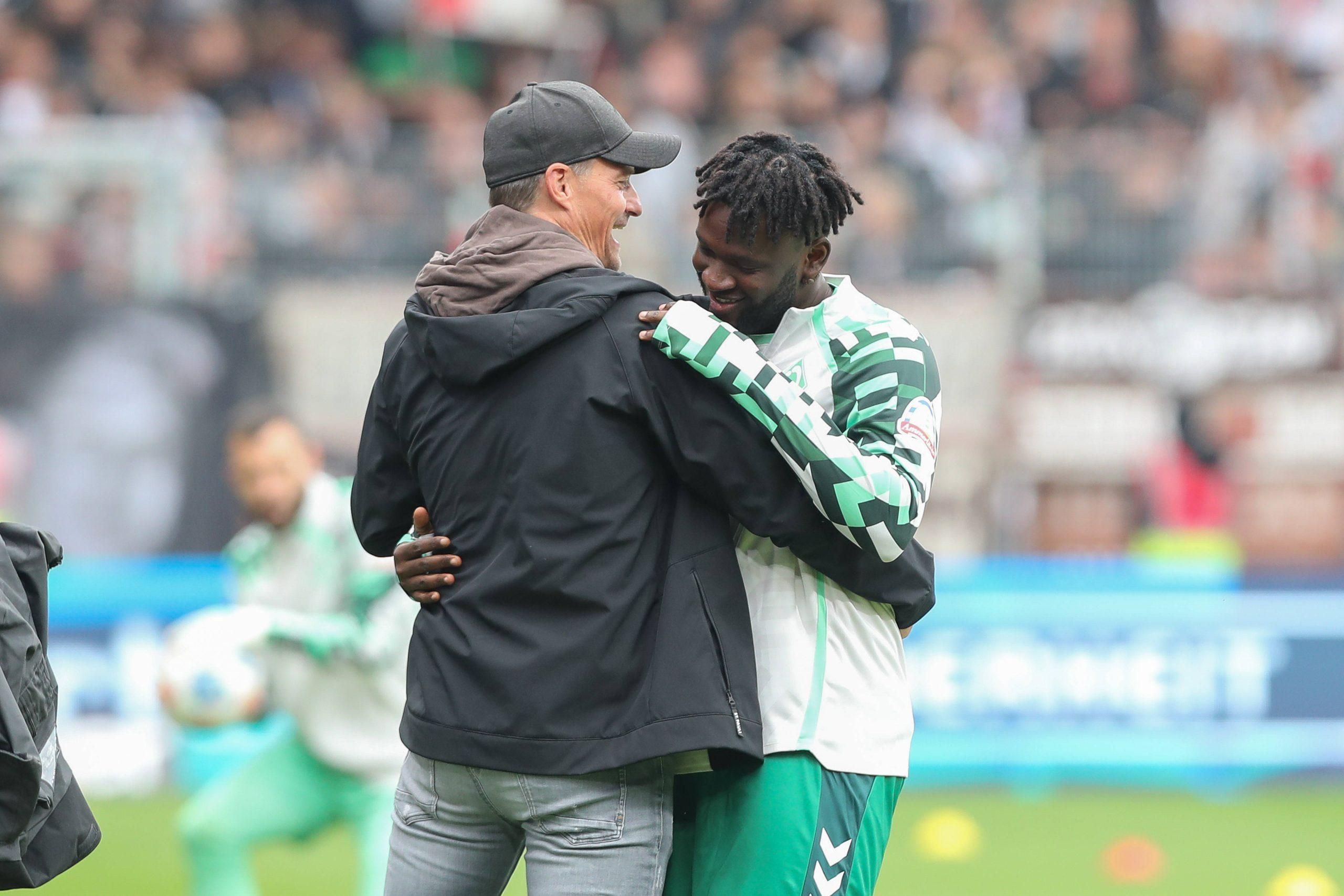 Victor Boniface Bremen and Alexander Blessin St Pauli, Coach