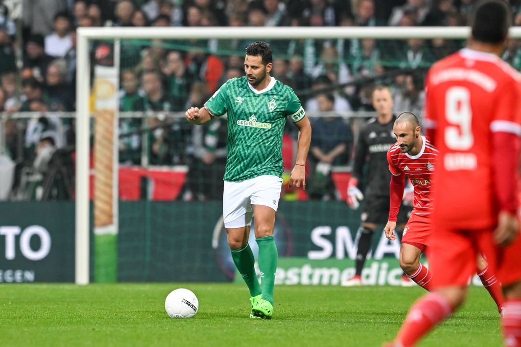 Claudio Pizarro on his farewell novelty game