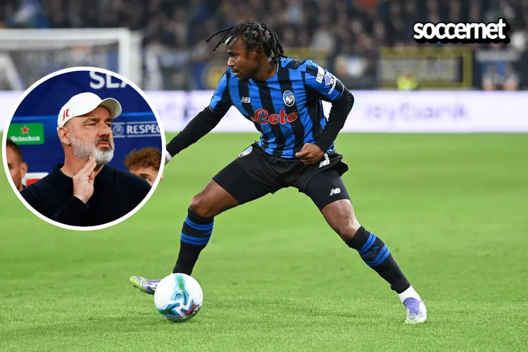 “Not based on individuals” – Slavia Prague head coach plays down Lookman’s impact on Atalanta