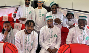 AFCON 2023: Iwobi, Aribo, Calvin Bassey and others slay in local attire en route to Ivory Coast
