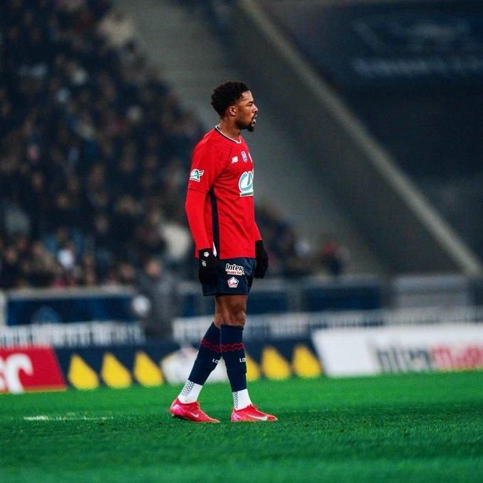 Nigeria and Lille forward Chuba Akpom.