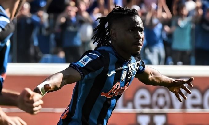 WATCH: Ademola Lookman’s strike sends Atalanta top of Serie A
