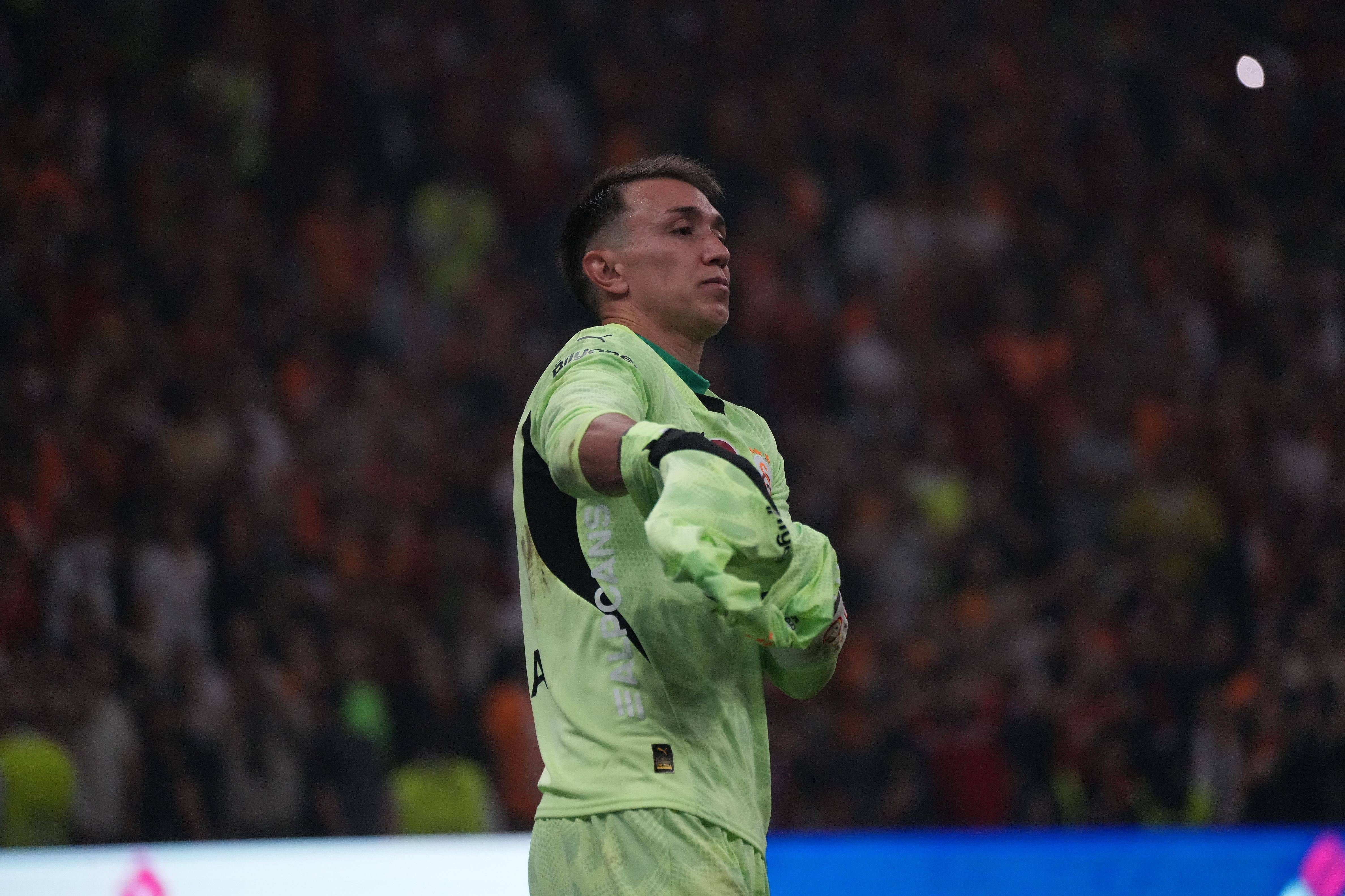 Goalkeeper Fernando Muslera of Galatasaray