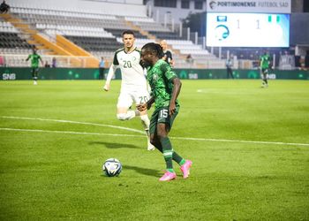 Moses Simon joins Peseiro to show support for under-fire Francis Uzoho