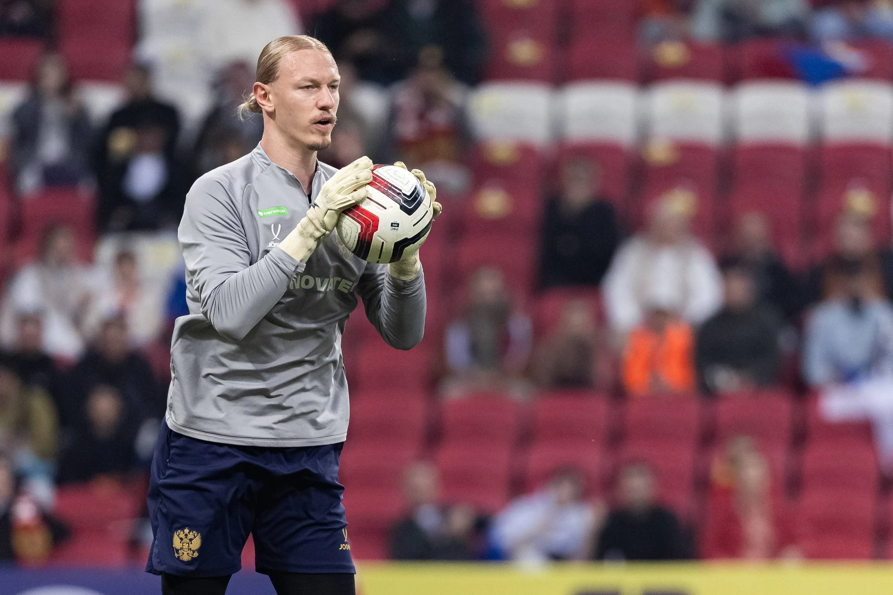 Goalkeeper Matvey Safonov.