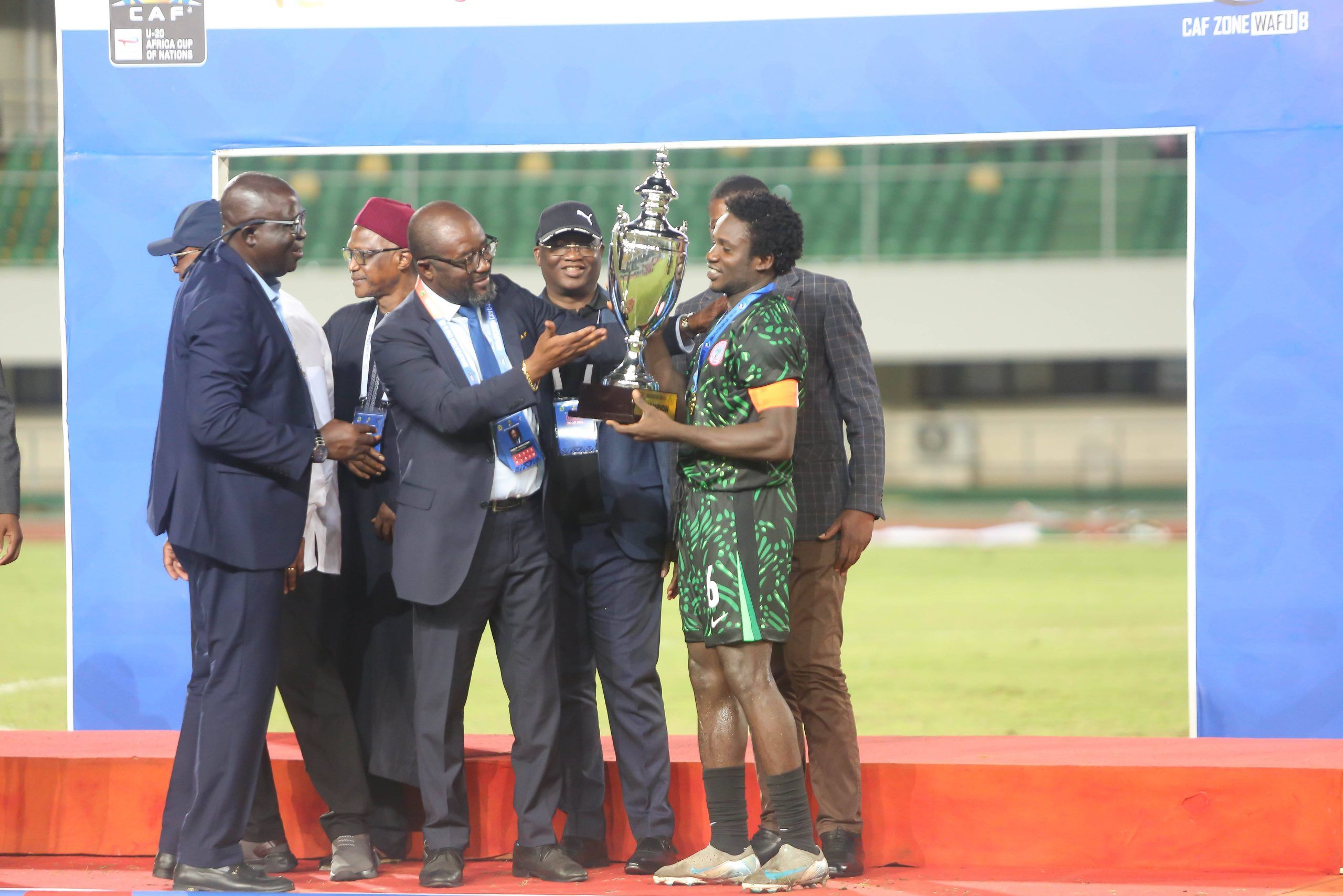 Nigeria Flying Eagles WAFU B champions 