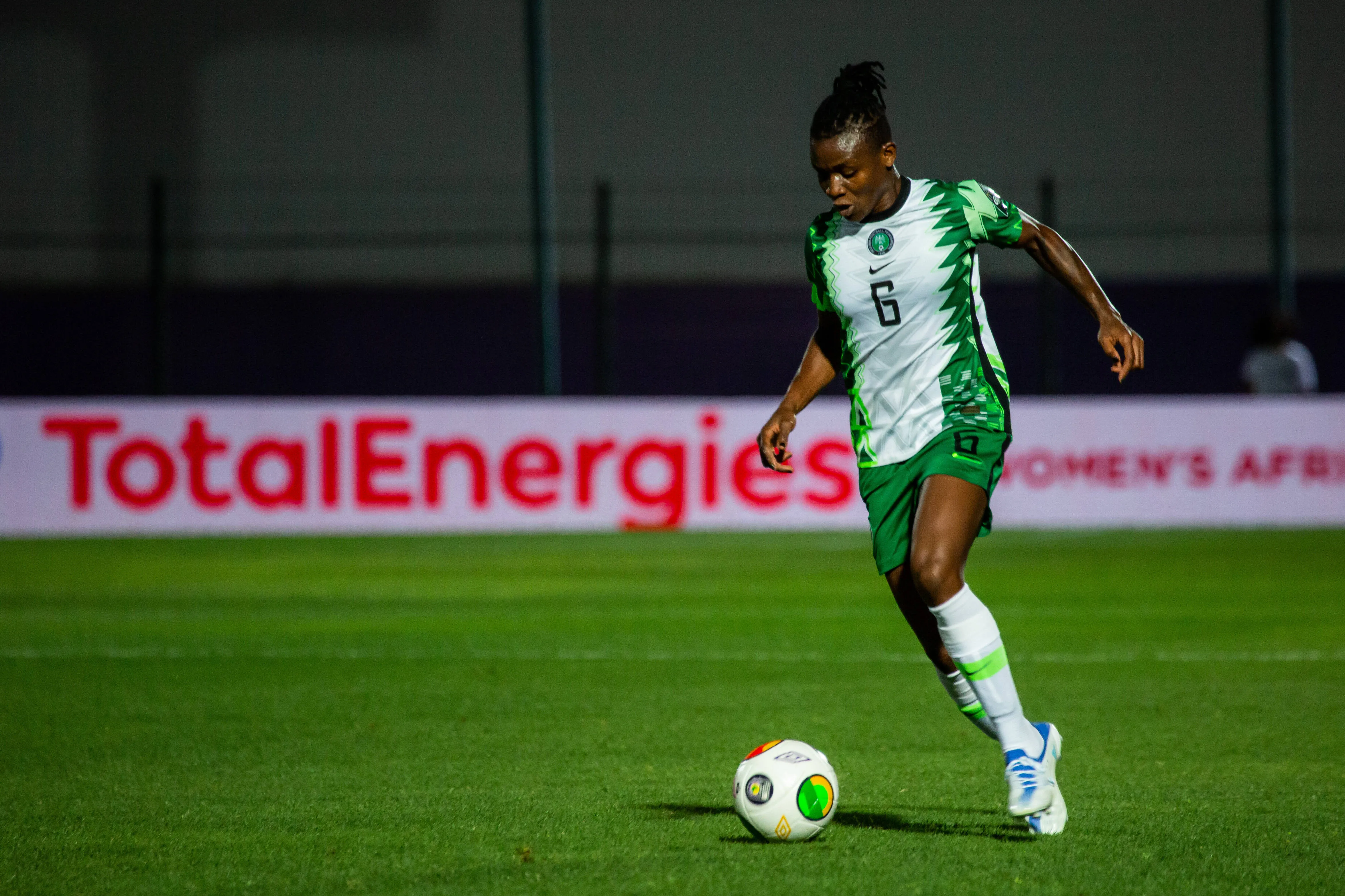 Uchenna Kanu of the Super Falcons of Nigeria