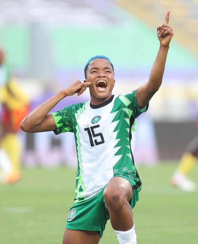 Nigeria Super Falcons captain Rasheedat Ajibade