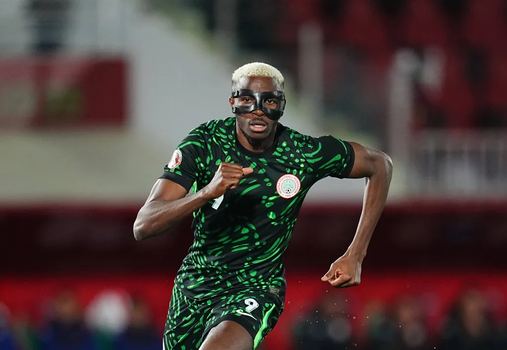 Victor Osimhen looks on during the AFCON 2025
