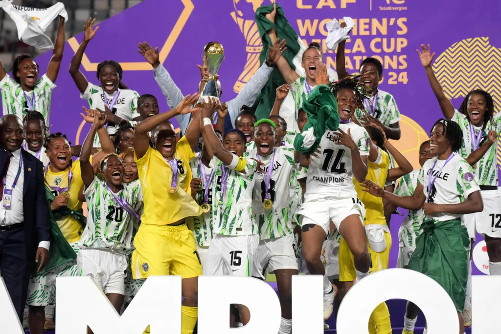 Nigeria during the 2025 WAFCON Final match between Morocco and Nigeria at Stade Olympique de Rabat on July 26, 2025 in Rabat, Morocco