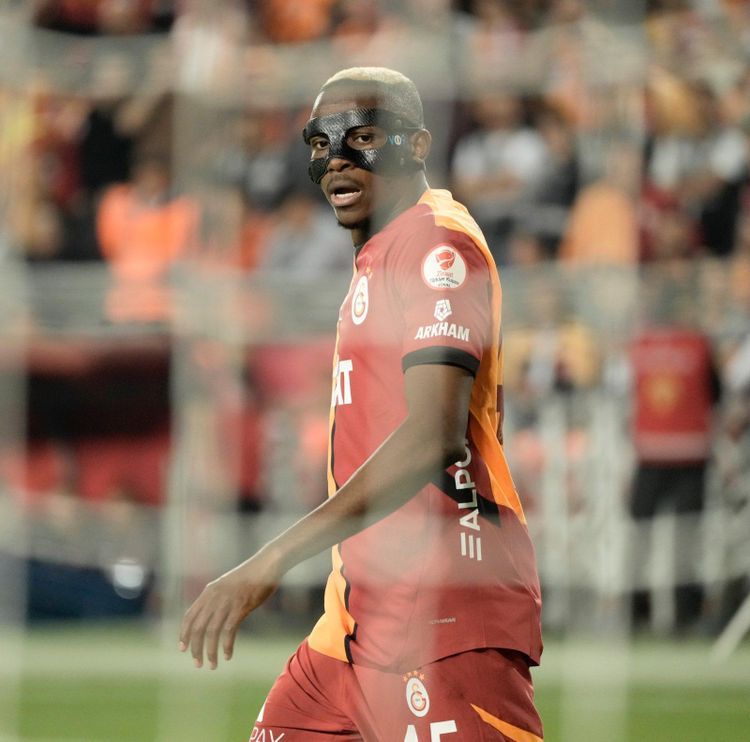 Nigeria Super Eagles and Galatasaray striker Victor Osimhen 