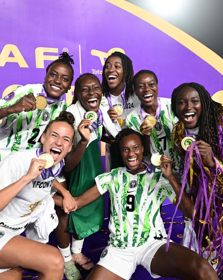 Ashleigh Plumptre Rinsola Babajide and other Super Falcons players