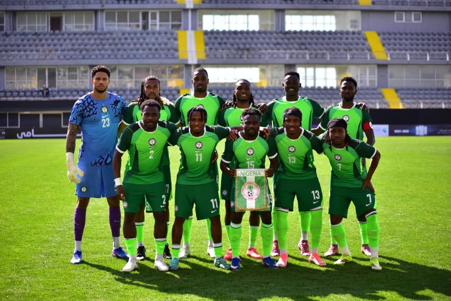 Super Eagles team picture