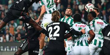 ‘He’s been my toughest opponent’ — Ghana defender reacts to Victor Osimhen’s exploit in Turkey