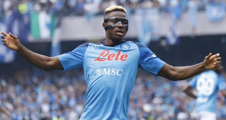 WATCH: Napoli’s Osimhen converses in Yoruba as he bonds with popular Nigerian comedian