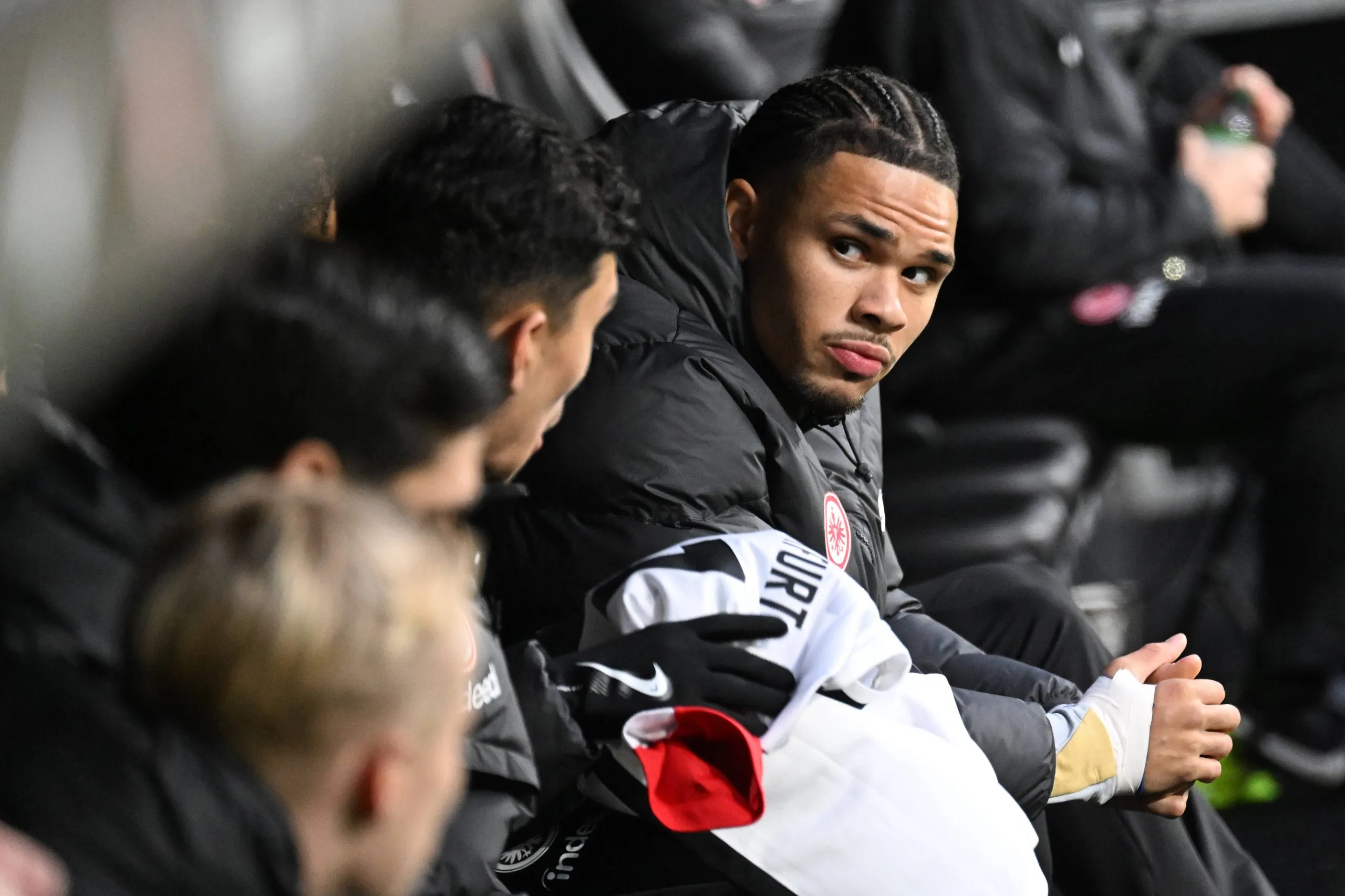 Eintracht Frankfurt defender Nnamdi Collins