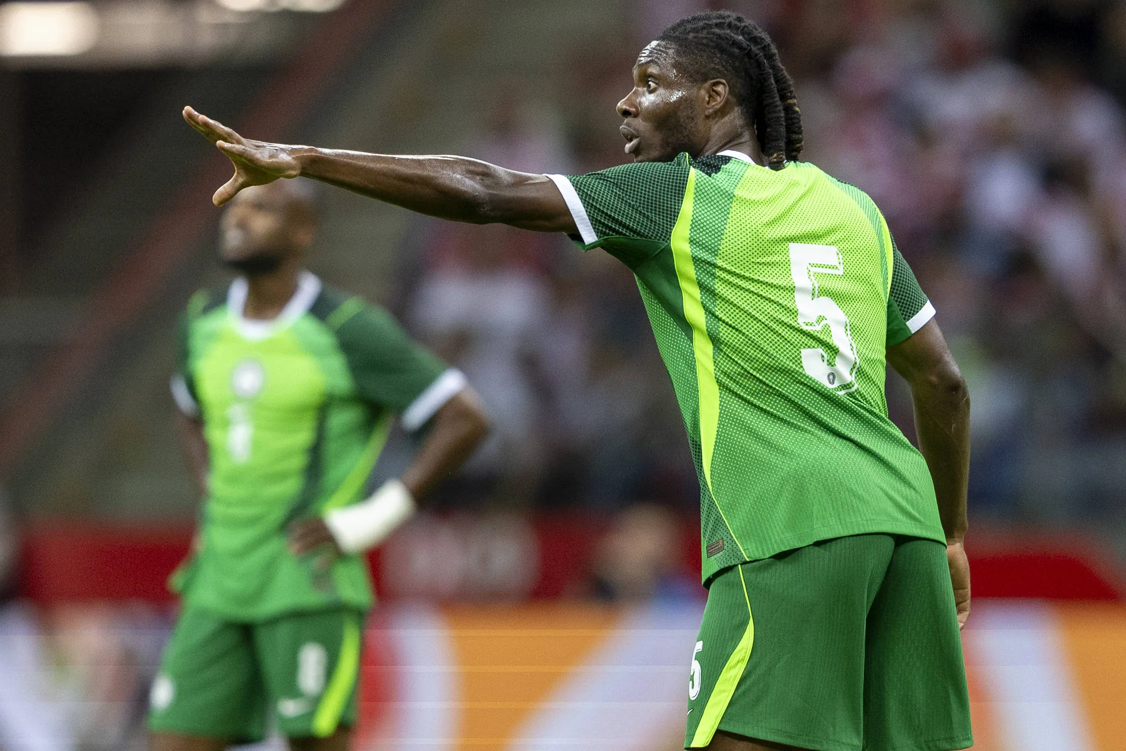 Super Eagles star Igoh Ogbu 