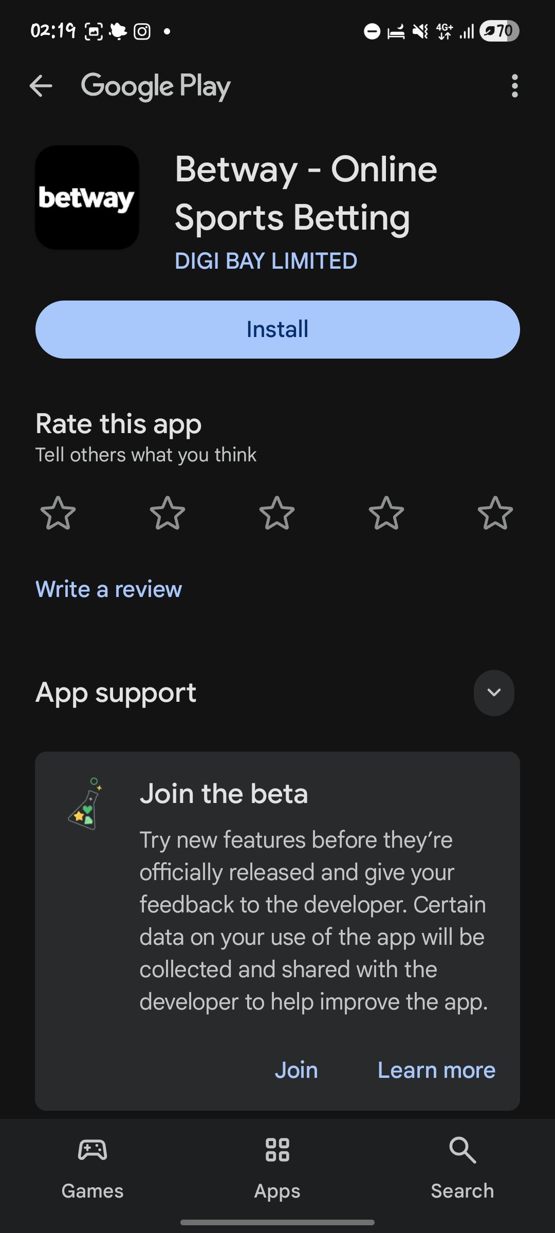 Betway App Nigeria: How to Download on iOS & Android