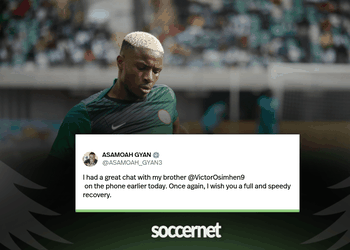 Confirmed: Big blow for Super Eagles as Victor Osimhen bows out of South Africa clash 