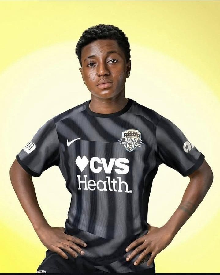 Nigeria Super Falcons and Washington Spirit star Deborah Abiodun. Photo Credit X 