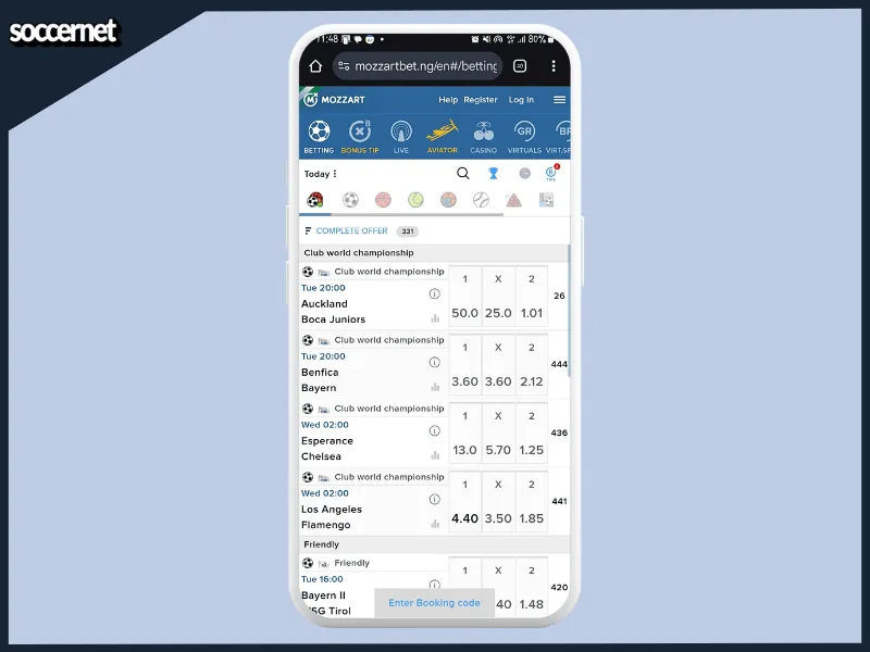 Mozzartbet nigeria mobile site