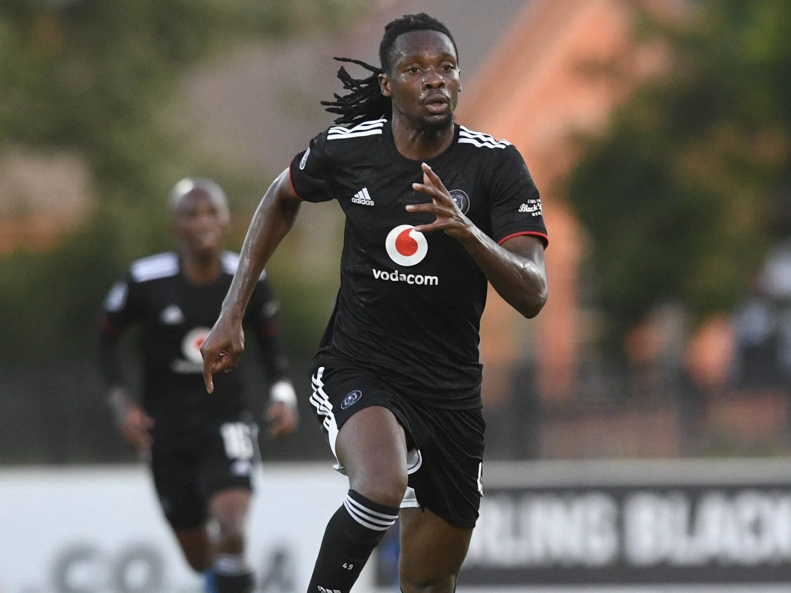 Olisa Ndah for Orlando Pirates.
